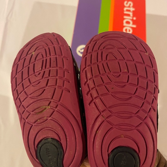 Girls Stride Rite SRT Soft Motion Breezy Pink Size 3M - Picture 9 of 10
